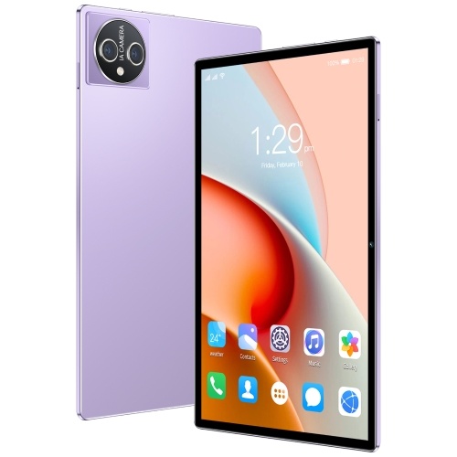 

Tablet 8GB+256GB 10.1 inch Screen 5G Calling 10-Core MTK6797 Processor 128GB Expandable Memory Large Storage Capacity High-Clear Large Screen BT5.0 7000mAh Battery Long Standby Time Multifunctional Network Connection