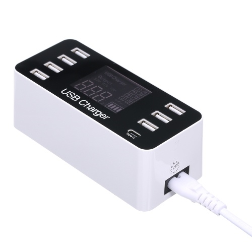 8-портовое USB-зарядное устройство USB-адаптер питания с многофункциональным зарядным устройством для домашнего офиса и путешествий
8-портовое USB-зарядное устройство USB-адаптер питания с многофункциональным зарядным устройством для домашнего офиса и путешествий
