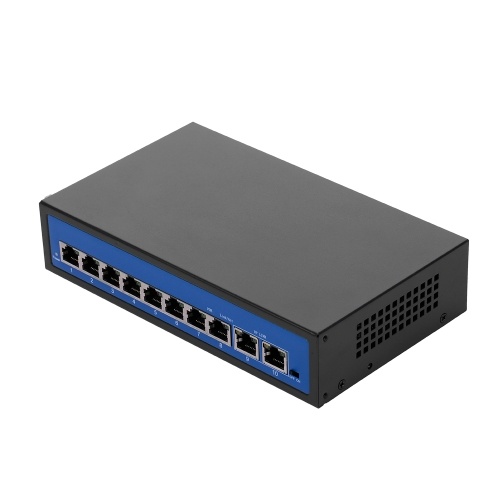 ZWD-8+2BZDN-X 8+2 POE Switch 8 Ethernet Port 2 Uplink Ethernet Port 2.0Gbps for IP Camera Wireless AP UK Plug
ZWD-8+2BZDN-X 8+2 POE Switch 8 Ethernet Port 2 Uplink Ethernet Port 2.0Gbps for IP Camera Wireless AP UK Plug
