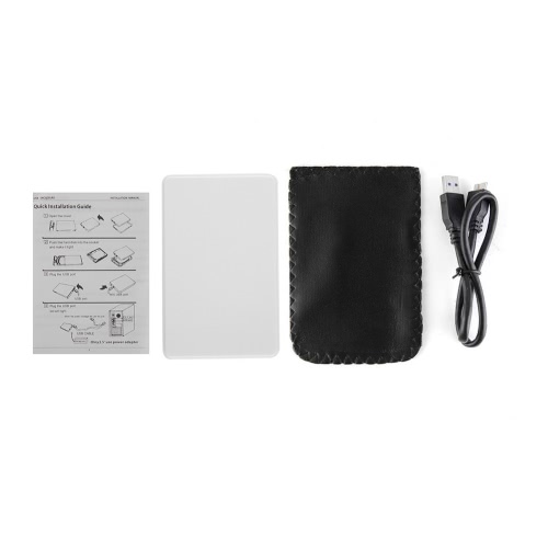 Super Slim High Speed 5Gbps USB 3.0 SATA Hard-disk External Enclosure Case Hard Disk Drive Box Tool-free with USB Cable for 3TB 2.5" SATA SATAII SATAIII SSD
Super Slim High Speed 5Gbps USB 3.0 SATA Hard-disk External Enclosure Case Hard Disk Drive Box Tool-free with USB Cable for 3TB 2.5" SATA SATAII SATAIII SSD