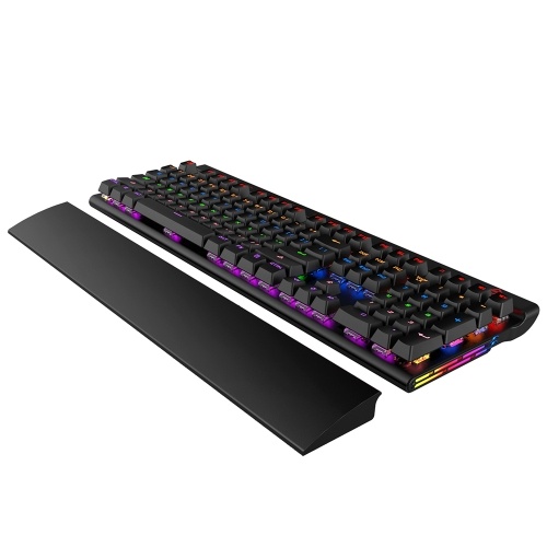 AJAZZ Механическая игровая клавиатура Синий переключатель N-Key Rollover 108 клавиш 9 сенсорных клавиш Цветные световые эффекты Программируемые кнопки Поддержка Windows и Mac (черный)
AJAZZ Механическая игровая клавиатура Синий переключатель N-Key Rollover 108 клавиш 9 сенсорных клавиш Цветные световые эффекты Программируемые кнопки Поддержка Windows и Mac (черный)