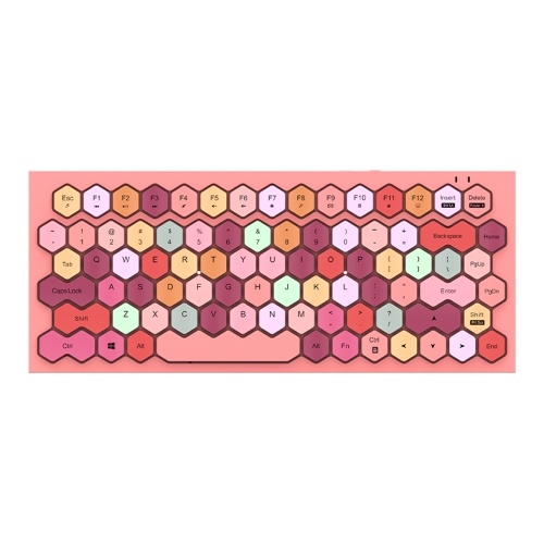 Mofii Phoneix Wireless BT Keyboard Mixed Color 83 Key Mini Portable Girls Keyboard for Phone/Tablet/Laptop
Mofii Phoneix Wireless BT Keyboard Mixed Color 83 Key Mini Portable Girls Keyboard for Phone/Tablet/Laptop