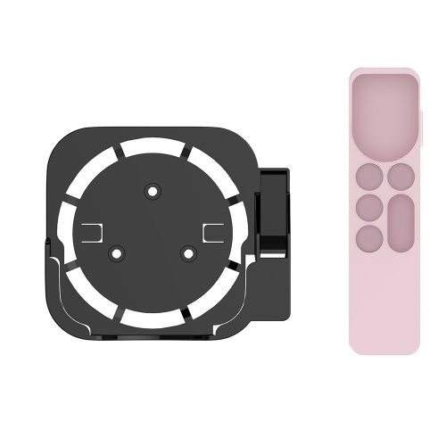 Wall-mounted Set-top Box Stand Remote Control Protective Case Set Compatible with Apple TV2/3/4/5/6 Black+Red
Wall-mounted Set-top Box Stand Remote Control Protective Case Set Compatible with Apple TV2/3/4/5/6 Black+Red