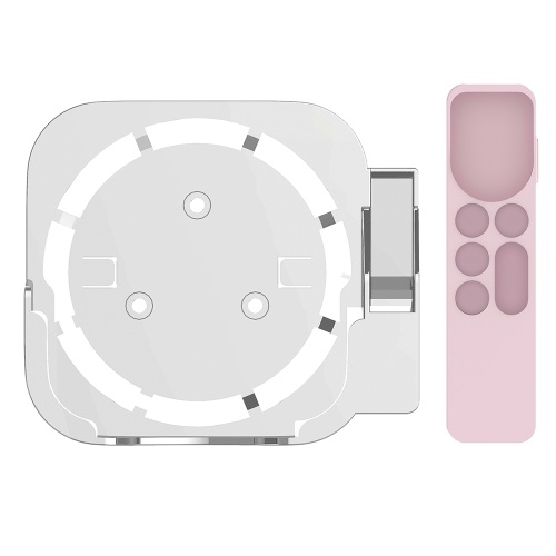 Wall-mounted Set-top Box Stand Remote Control Protective Case Set Compatible with Apple TV2/3/4/5/6 Black+Red
Wall-mounted Set-top Box Stand Remote Control Protective Case Set Compatible with Apple TV2/3/4/5/6 Black+Red