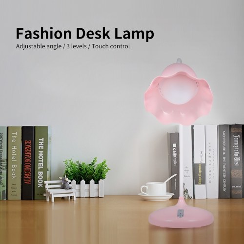 Светодиодная настольная лампа Уход за глазами Booklight 3 уровня яркости Сенсорное управление Офисная лампа 360 ° Гибкая (розовый)
Светодиодная настольная лампа Уход за глазами Booklight 3 уровня яркости Сенсорное управление Офисная лампа 360 ° Гибкая (розовый)