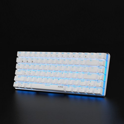 Ajazz AK33 82 Keys BT&USB Wired Dual-mode Mechanical Keyboard Monochromatic Backlight Gaming Office Keyboard White(Red Switch)
Ajazz AK33 82 Keys BT&USB Wired Dual-mode Mechanical Keyboard Monochromatic Backlight Gaming Office Keyboard White(Red Switch)