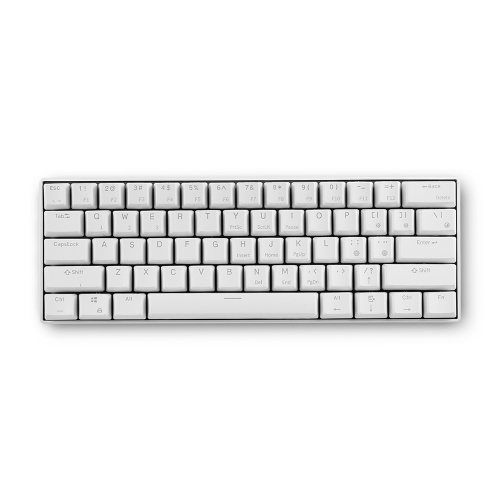 RK61 BT&Wired Dual Mode Keyboard Blue Backlight 61 Key Mini Mechanical Keyboard for Phone/Tablet White with OUTEMU Red Switches
RK61 BT&Wired Dual Mode Keyboard Blue Backlight 61 Key Mini Mechanical Keyboard for Phone/Tablet White with OUTEMU Red Switches