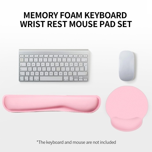 Memory Foam Keyboard Wrist Rest Mouse Pad Set Keyboard Mouse Wrist Pads with Lycra Fabric Anti-slip Rubber Base Green
Memory Foam Keyboard Wrist Rest Mouse Pad Set Keyboard Mouse Wrist Pads with Lycra Fabric Anti-slip Rubber Base Green