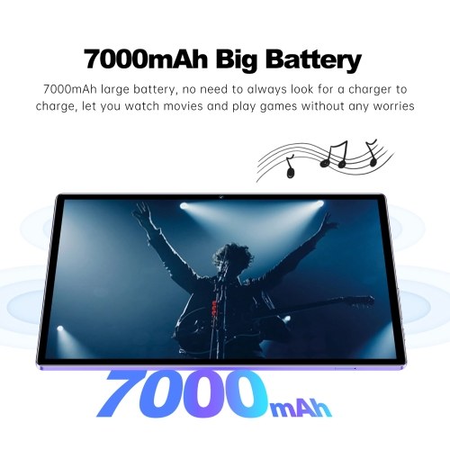 Tablet 8GB+256GB 10.1 inch Screen 5G Calling 10-Core MTK6797 Processor 128GB Expandable Memory Large Storage Capacity High-Clear Large Screen BT5.0 7000mAh Battery
Tablet 8GB+256GB 10.1 inch Screen 5G Calling 10-Core MTK6797 Processor 128GB Expandable Memory Large Storage Capacity High-Clear Large Screen BT5.0 7000mAh Battery