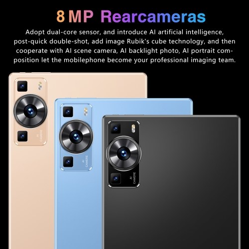 Tablet 6GB+128GB 10.1 inch 1960*1080 High-Clear Android13 4G Calling 8-Core MT6797 Processor 128GB Expandable Memory BT4.2 6000mAh Battery Long Standby Time with Tablet Case
Tablet 6GB+128GB 10.1 inch 1960*1080 High-Clear Android13 4G Calling 8-Core MT6797 Processor 128GB Expandable Memory BT4.2 6000mAh Battery Long Standby Time with Tablet Case