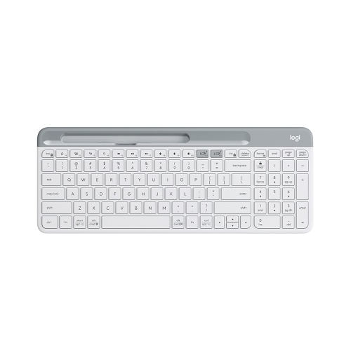 Logitech K580 Wireless Office Keyboard BT&Unifying Dual-mode Multi-device Ultra-thin Keyboard with Integrated Phone Bracket Black
Logitech K580 Wireless Office Keyboard BT&Unifying Dual-mode Multi-device Ultra-thin Keyboard with Integrated Phone Bracket Black
