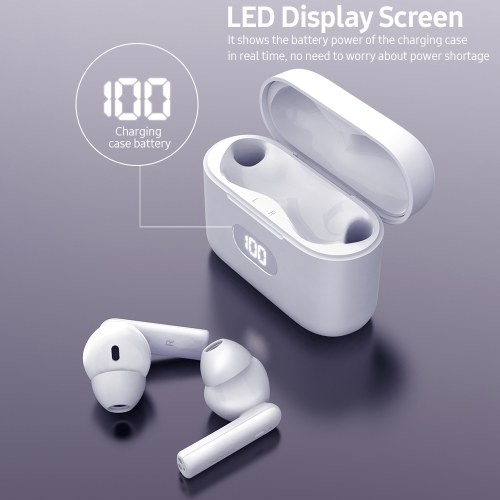 NOKIA E3102 Wireless BT Headphones In-ear Sports Music Earbuds ENC Environmental Noise Cancellation Smart Touch Control White
NOKIA E3102 Wireless BT Headphones In-ear Sports Music Earbuds ENC Environmental Noise Cancellation Smart Touch Control White