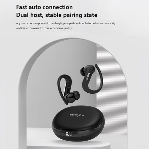 Беспроводные наушники Lenovo T50 Наушники BT5.2 Полноразмерные наушники-крючки Гарнитура Спортивные наушники со стереосистемой HiFi для спортивных тренировок
Беспроводные наушники Lenovo T50 Наушники BT5.2 Полноразмерные наушники-крючки Гарнитура Спортивные наушники со стереосистемой HiFi для спортивных тренировок