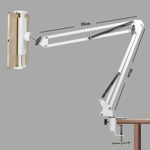 Phone Holder for Desk Arm Flexible Phone Stand with Adjustable Clip Tabletop Bedside Lazy Bracket Compatible with 4-12.9" Phone Tablets
Phone Holder for Desk Arm Flexible Phone Stand with Adjustable Clip Tabletop Bedside Lazy Bracket Compatible with 4-12.9" Phone Tablets