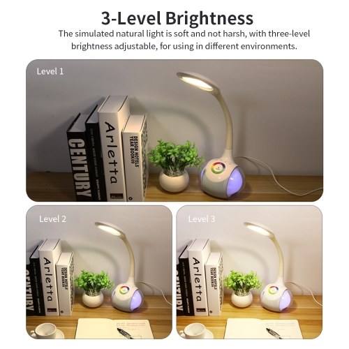 BL-052 BT Speaker Smart Adjustable Desk LED Lamp Wireless Touch Control HD Music Speakers
BL-052 BT Speaker Smart Adjustable Desk LED Lamp Wireless Touch Control HD Music Speakers
