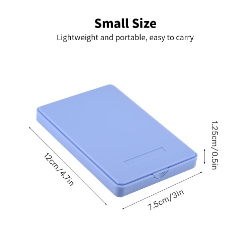USB2.0 to IDE Hard Disk Case 2.5'' IDE HDD Enclosure Portable Hard Disk Box Tool-free HDD Enclosure White
USB2.0 to IDE Hard Disk Case 2.5'' IDE HDD Enclosure Portable Hard Disk Box Tool-free HDD Enclosure White