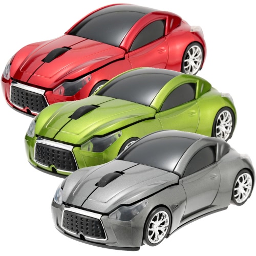2.4GHz Wireless Racing Car Shaped Optical USB Mouse/Mice 3D 3 Buttons 1000 DPI/CPI for PC Laptop Desktop
2.4GHz Wireless Racing Car Shaped Optical USB Mouse/Mice 3D 3 Buttons 1000 DPI/CPI for PC Laptop Desktop