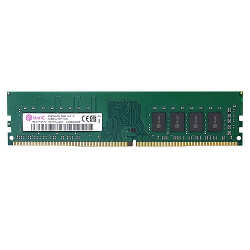 

UnilC 8GB DDR4 2400MHz Desktop Memory 288Pin 1.2V Desktop Memory Low Power Consumption Fast Heat Dissipation