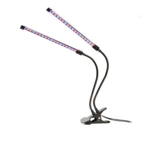 

LED Grow Light with Clip Plant Growing Lamp with Blue Red LEDs for Indoor Plants 9-Level Dimmable Auto On Off Timing 3 9 12Hours