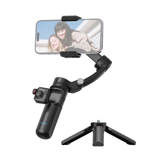 TOKQI M02 Handheld 3-Axis Gimbal Stabilizer with Detachable Remote Control Mini Tripod
TOKQI M02 Handheld 3-Axis Gimbal Stabilizer with Detachable Remote Control Mini Tripod