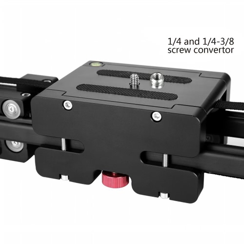 Retractable Camera Video Slider Dolly 52cm Track Rail Stabilizer 104cm Actual Sliding Distance Load Up to 8kg for Canon Nikon Sony DSLRs Camcorders
Retractable Camera Video Slider Dolly 52cm Track Rail Stabilizer 104cm Actual Sliding Distance Load Up to 8kg for Canon Nikon Sony DSLRs Camcorders
