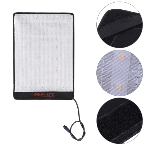 FalconEyes RX-12TD 50W Bi-color 3000K - 5600K Dimmable CRI95 280шт. Светодиодная рулонная лампа с ЖК-дисплеем с сенсорным экраном + X-образная поддержка для Canon Nikon Sony DSLR Camera Camcorder Photo Studio Video Film Portrait Shooting
FalconEyes RX-12TD 50W Bi-color 3000K - 5600K Dimmable CRI95 280шт. Светодиодная рулонная лампа с ЖК-дисплеем с сенсорным экраном + X-образная поддержка для Canon Nikon Sony DSLR Camera Camcorder Photo Studio Video Film Portrait Shooting