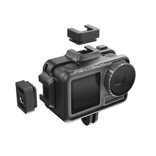 PGYTECH Camera Cage для DJI OSMO Экшн-камера Защитный чехол Корпус Рамка Оболочка 2 Крепления для холодной обуви и универсальный интерфейс Расширение Vlog для микрофона LED Video Light Tripod
PGYTECH Camera Cage для DJI OSMO Экшн-камера Защитный чехол Корпус Рамка Оболочка 2 Крепления для холодной обуви и универсальный интерфейс Расширение Vlog для микрофона LED Video Light Tripod