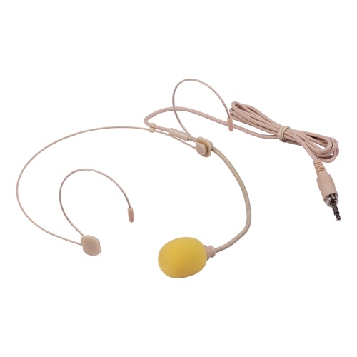 Good Quality Headset Microphone Condenser Mic 3.5mm Interface for Wireless Bodypack Transmitter
Good Quality Headset Microphone Condenser Mic 3.5mm Interface for Wireless Bodypack Transmitter