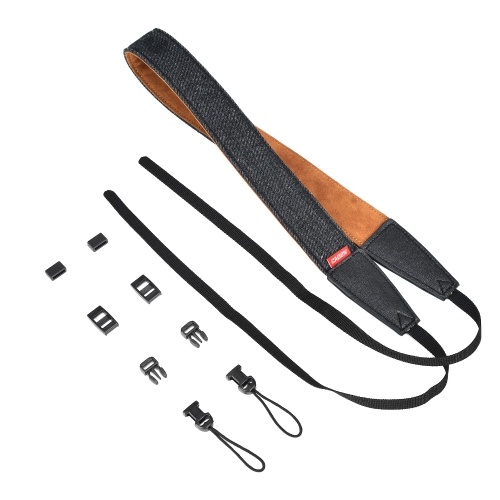 CADeN H41 Camera Strap Neck Shoulder Strap Adjustable Length Universal Accessories for DSLR SLR Mirrorless Micro Single Cameras, Width 2.1cm
CADeN H41 Camera Strap Neck Shoulder Strap Adjustable Length Universal Accessories for DSLR SLR Mirrorless Micro Single Cameras, Width 2.1cm
