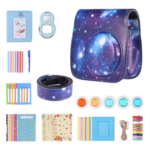 10 в 1 Комплектация Комплектация для Fujifilm Instax Mini 8/8 + / 8s / 9 Включает корпус / ремешок для фотоаппарата / Зеркало для самообороны / Фильтр / Альбом / Наклейка на угол / Рамка для фото / Стикер фото
10 в 1 Комплектация Комплектация для Fujifilm Instax Mini 8/8 + / 8s / 9 Включает корпус / ремешок для фотоаппарата / Зеркало для самообороны / Фильтр / Альбом / Наклейка на угол / Рамка для фото / Стикер фото