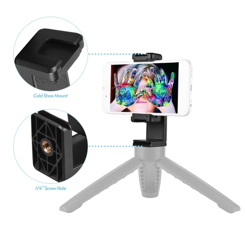Universal Adjuatable Smartphone Clip Phone Holder Plastic Cellphone Clamp Bracket with 1/4 Inch Screw Hole Dual Cold Shoe Mount Replacement for iPhone 12/11/10 Samsung Huawei
Universal Adjuatable Smartphone Clip Phone Holder Plastic Cellphone Clamp Bracket with 1/4 Inch Screw Hole Dual Cold Shoe Mount Replacement for iPhone 12/11/10 Samsung Huawei