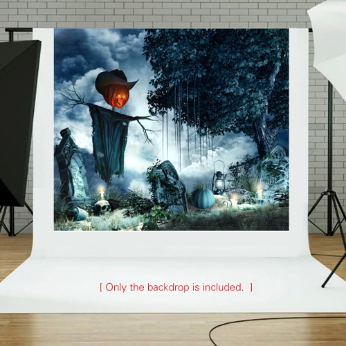 6.9 * 5ft/2.1 * 1.5m Halloween Backdrop Photography Background Decoration Pumpkin Pattern for DSLR Camera Photo Studio
6.9 * 5ft/2.1 * 1.5m Halloween Backdrop Photography Background Decoration Pumpkin Pattern for DSLR Camera Photo Studio