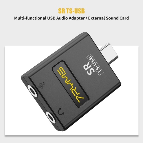 7RYMS SR TS-USB Многофункциональный USB-аудиоадаптер Разъем для внешней звуковой карты Type-C с разъемами для наушников и микрофона 3,5 мм для смартфона Ноутбук Vlog Live Streaming Запись видео
7RYMS SR TS-USB Многофункциональный USB-аудиоадаптер Разъем для внешней звуковой карты Type-C с разъемами для наушников и микрофона 3,5 мм для смартфона Ноутбук Vlog Live Streaming Запись видео