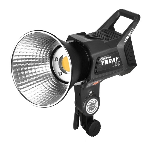 YONGNUO YNRAY180 180W Studio LED Video Light Photography Fill Light 5600K Dimmable Ra96+ Built-in 9 Lighting Scene Effects LCD Screen with Standard Reflector Hemisphere Diffuser for Portrait Product Wedding Photography Video Recording Live Streaming
YONGNUO YNRAY180 180W Studio LED Video Light Photography Fill Light 5600K Dimmable Ra96+ Built-in 9 Lighting Scene Effects LCD Screen with Standard Reflector Hemisphere Diffuser for Portrait Product Wedding Photography Video Recording Live Streaming