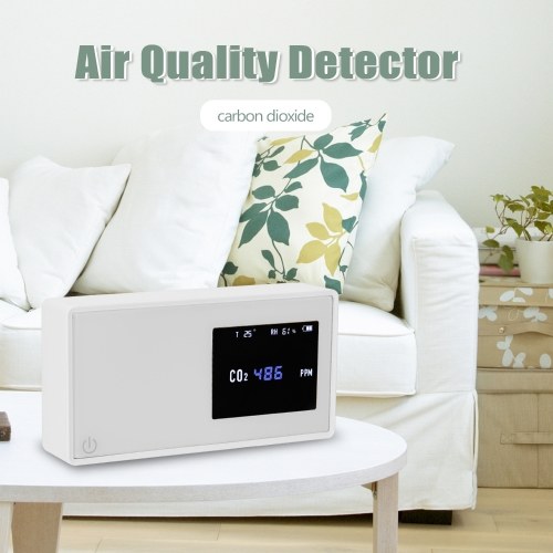 Household Air Quality Detector CO2 Tester with Electricity Quantity Temperature Humidity Display
Household Air Quality Detector CO2 Tester with Electricity Quantity Temperature Humidity Display