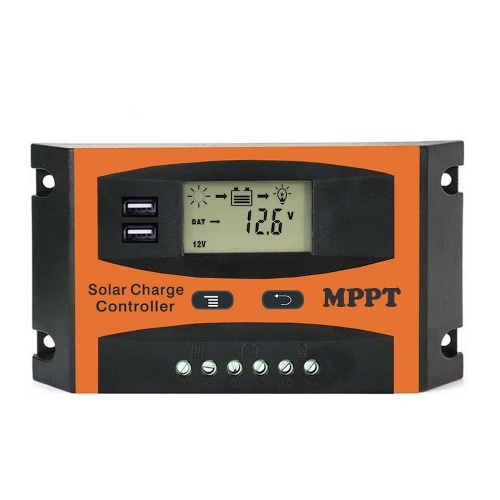 12 Voltage/24 Voltage Auto Recognized Solar Controller Solar Panel Battery Regulator Dual USB LCD Display Solar Controller
12 Voltage/24 Voltage Auto Recognized Solar Controller Solar Panel Battery Regulator Dual USB LCD Display Solar Controller