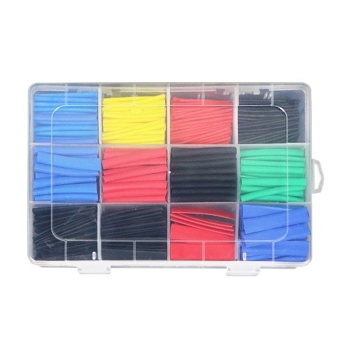530PCS Convenient Flames Retardant Heat Shrinkable EVA Tubes Wire Protections Tubes Insulated Heat-Shrinkable Tube Color Tube Set with Box
530PCS Convenient Flames Retardant Heat Shrinkable EVA Tubes Wire Protections Tubes Insulated Heat-Shrinkable Tube Color Tube Set with Box