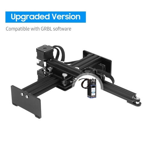 450nm 40W Laser Engraving Machine Fixed Focal Length Mini Desktop Laser Engraver Printer Portable Carver DIY Laser Brand Mark Printer Working Area 170x200mm, Compatible with GRBL Software
450nm 40W Laser Engraving Machine Fixed Focal Length Mini Desktop Laser Engraver Printer Portable Carver DIY Laser Brand Mark Printer Working Area 170x200mm, Compatible with GRBL Software