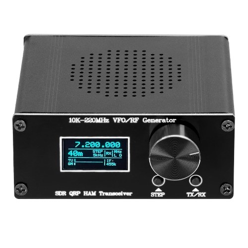 20K-220MHz Superheterodyne Receiver SDR HAM QRP Transceiver RF Generator VFO Radio Debugger
20K-220MHz Superheterodyne Receiver SDR HAM QRP Transceiver RF Generator VFO Radio Debugger