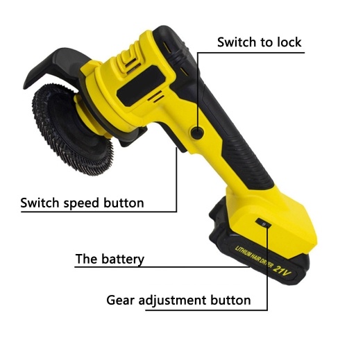 0-12000rpm Angle Grinder Electric Grinding Tool Multifunctional Polisher Cutter for Cutting Polishing Ceramic Tile Wood Stone Steel
0-12000rpm Angle Grinder Electric Grinding Tool Multifunctional Polisher Cutter for Cutting Polishing Ceramic Tile Wood Stone Steel