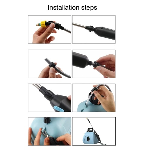 7L Rechargeable Shouldered Sprinkler Handheld Electric Sprayer Agriculture Tools Watering Can Atomizing Watering Bottle Water Sprayer Garden Plants Sprayer
7L Rechargeable Shouldered Sprinkler Handheld Electric Sprayer Agriculture Tools Watering Can Atomizing Watering Bottle Water Sprayer Garden Plants Sprayer