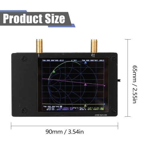 

3G Vector Network Analyzer S-A-A-2 NanoVNA V2 Antenna Analyzer Shortwave HF VHF UHF with Housing