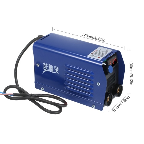 250 Amp Arc Welder Digital Inverter IGBT Stick 220V Mini Portable Electric Welding Machine with LED Display Quick Connector for Beginner
250 Amp Arc Welder Digital Inverter IGBT Stick 220V Mini Portable Electric Welding Machine with LED Display Quick Connector for Beginner