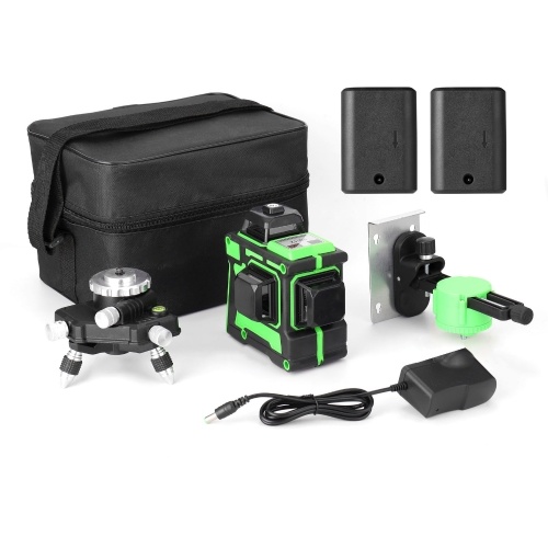 Multifunctional 3D 12 Lines Laser Level Tool Vertical Horizontal Lines with Self-leveling Function
Multifunctional 3D 12 Lines Laser Level Tool Vertical Horizontal Lines with Self-leveling Function