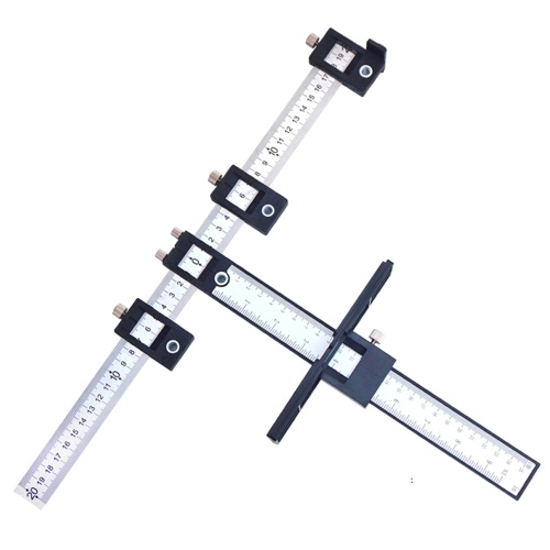 Stainless Adjustable Punch Locator Cabinet Hardware Jig Drilling Positioning Anchor Guide Woodworking Tool for Door Furniture Handle Hole Carpenter
Stainless Adjustable Punch Locator Cabinet Hardware Jig Drilling Positioning Anchor Guide Woodworking Tool for Door Furniture Handle Hole Carpenter