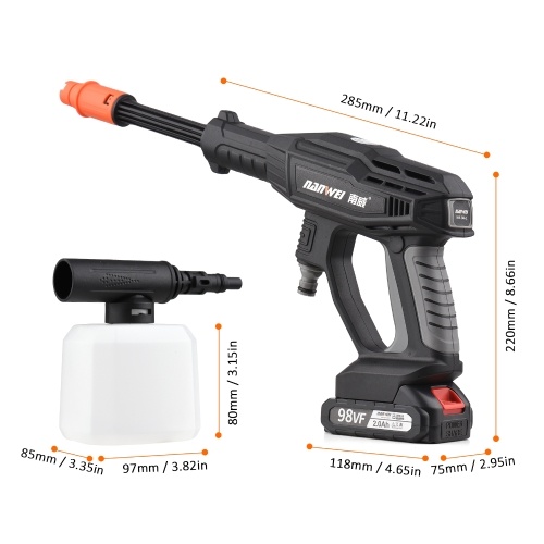 Portable Mini Lithium Car Washing Machine Cordless Electric Car Washer Wireless Car Wash Water Gun
Portable Mini Lithium Car Washing Machine Cordless Electric Car Washer Wireless Car Wash Water Gun