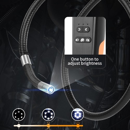 Industrial Endoscopy 3.5 Inch LCD Display Screen 8.5mm Lens 360° Rotatable Handheld 1080P 1 Million Pixels Electronic Camera
Industrial Endoscopy 3.5 Inch LCD Display Screen 8.5mm Lens 360° Rotatable Handheld 1080P 1 Million Pixels Electronic Camera