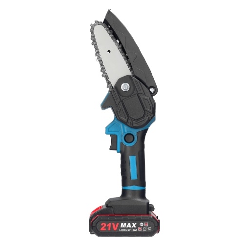 21V 4inch Portable Electric Pruning Saws Small Wood Splitting Chainsaw Brush Motor One-handed Woodworking Tool for Garden Orchard 1 Battery
21V 4inch Portable Electric Pruning Saws Small Wood Splitting Chainsaw Brush Motor One-handed Woodworking Tool for Garden Orchard 1 Battery