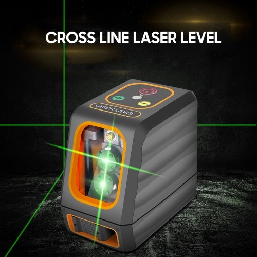 Лазерный уровень Cross Line с кронштейном 30 м / 98 футов Самонивелирующийся Горизонтальный и вертикальный зеленый луч Лазерный линейный маркер 10 уровней яркости 4 режима работы
Лазерный уровень Cross Line с кронштейном 30 м / 98 футов Самонивелирующийся Горизонтальный и вертикальный зеленый луч Лазерный линейный маркер 10 уровней яркости 4 режима работы