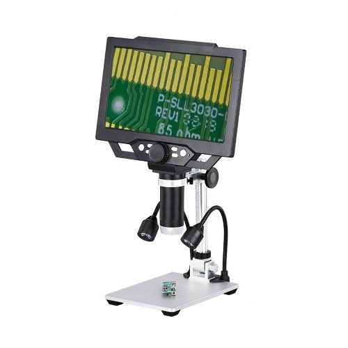 USB Powering Digital Microscope 12 Megapixel 1-1600X Continuous Magnification Microscope 9-inch LCD Screen Photo Video Playback Mode 16 Languages Optional Multifunction Microscope
USB Powering Digital Microscope 12 Megapixel 1-1600X Continuous Magnification Microscope 9-inch LCD Screen Photo Video Playback Mode 16 Languages Optional Multifunction Microscope